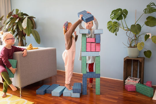 BS Toys Τουβλάκια Superbricks για 4+ Ετών 24τμχ