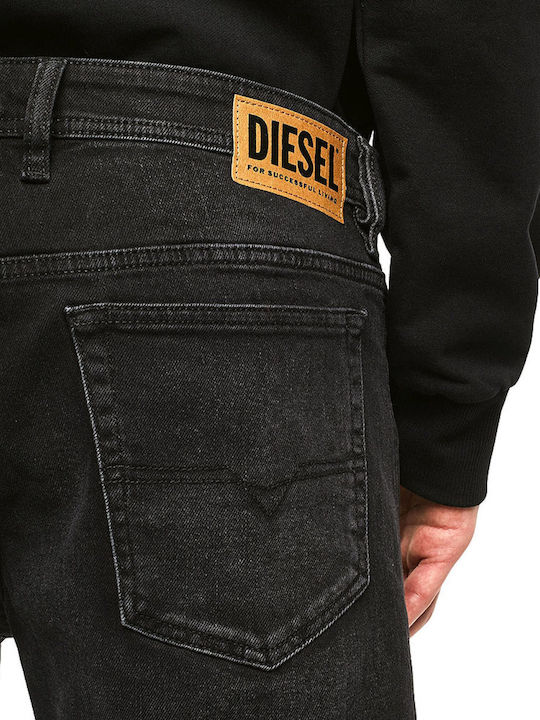 Thoshort Men's Shorts Jeans Black
