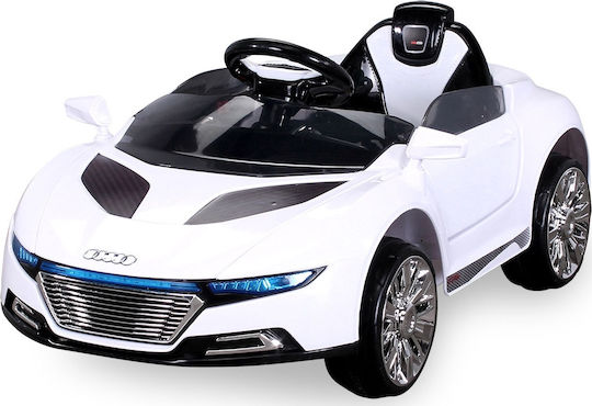 Cabrio A228 Μονοθέσιο με Τηλεκοντρόλ 6 Volt Λευκό για 3+ Ετών