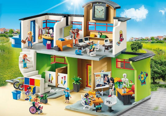 Playmobil City Life Επιπλωμένο Σχολικό Κτίριο για 5 ετών