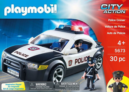 Playmobil City Action Police Cruiser for 4+ years old years old