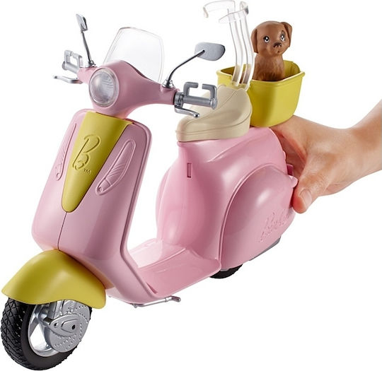Barbie Scooter Όχημα για Κούκλες για 3+ Ετών