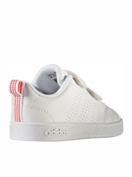 Vorteil Kinder Sneakers mit Klettverschluss Cloud White / Super Pink