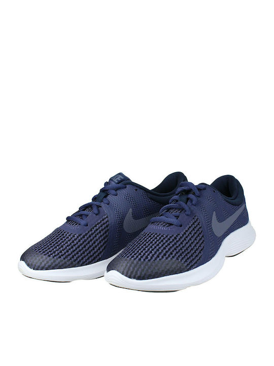 Revolution Revolution 4 GS Kids Sports Shoes Running with Laces Natural Indigo / Light Carbon