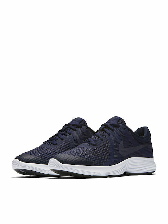 Revolution Revolution 4 GS Kids Sports Shoes Running with Laces Natural Indigo / Light Carbon