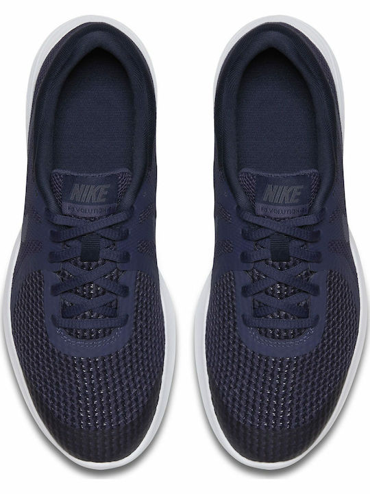Revolution Revolution 4 GS Kids Sports Shoes Running with Laces Natural Indigo / Light Carbon