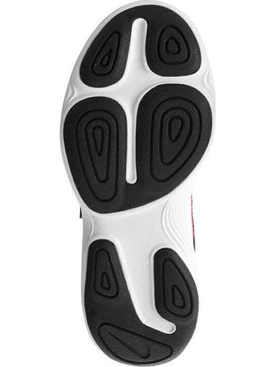Revolution Revolution 4 Kids Sports Shoes Running with Hoop & Loop Closure Black / Racer Pink / White
