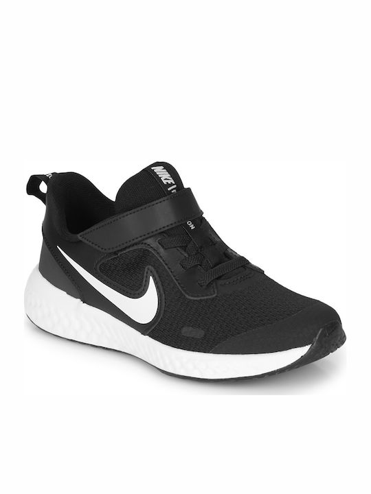 Revolution Revolution 5 Kids Sports Shoes Running with Hoop & Loop Closure Black / White / Anthracite