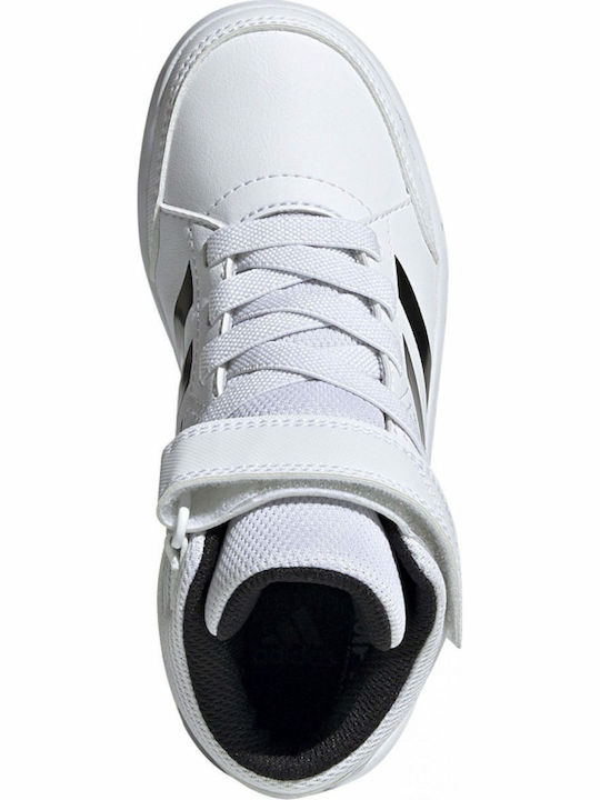 Altasport Kids Sports Shoes Basketball with Hoop & Loop Closure White