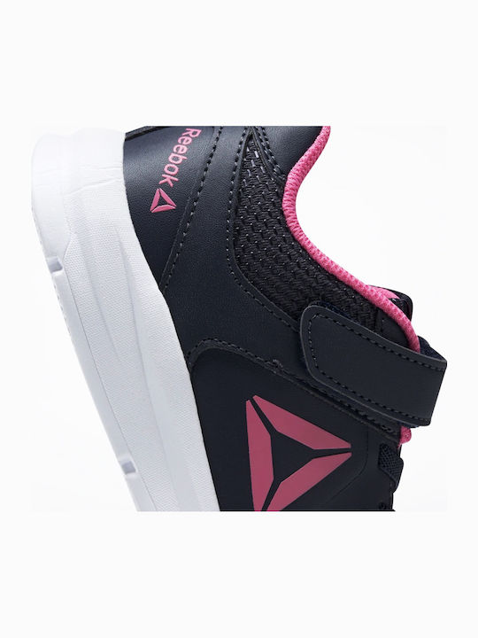 Rush Runner Αθλητικά Παιδικά Παπούτσια Running με Σκρατς Navy Μπλε