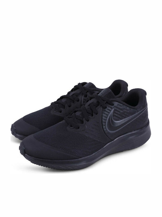 Star Runner Star Runner 2 Kids Sports Shoes Running with Laces Black