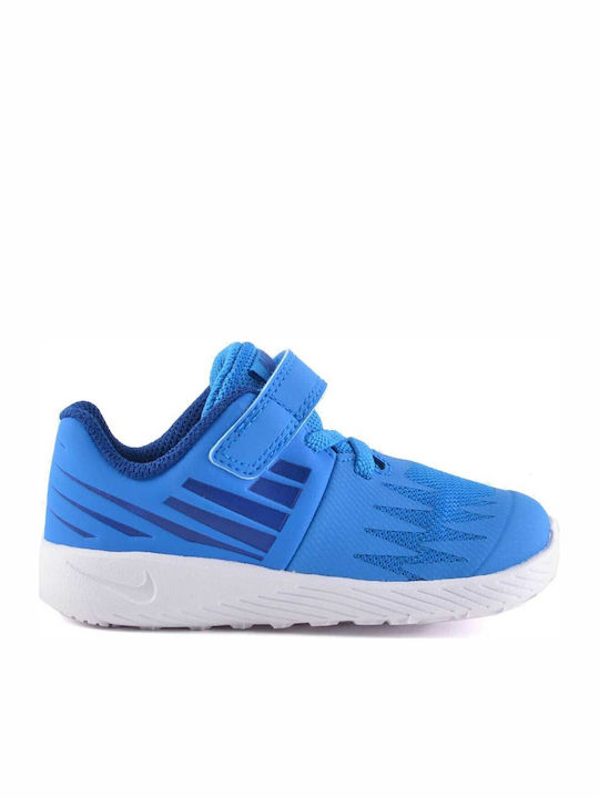 Star Runner Toddler Shoe Star Runner TD Kids Sports Shoes Running with Hoop & Loop Closure Blue