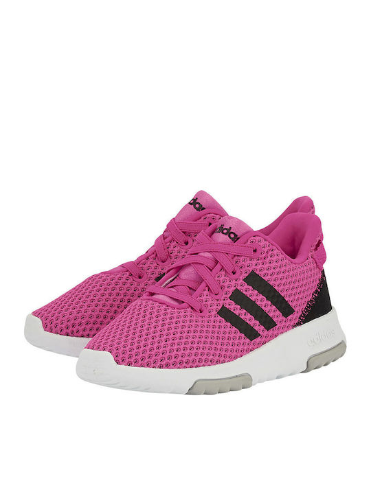 Neov Racer Kids Sports Shoes Running with Laces Fuchsia
