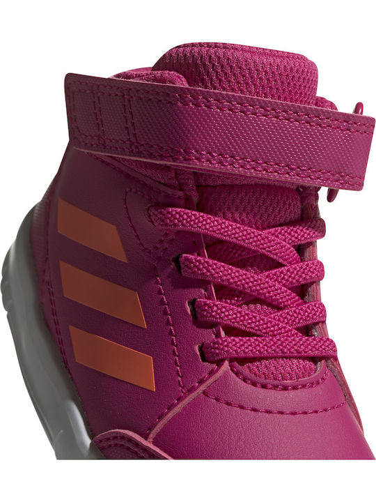 Altasport Mid Kinder Sneakers Hoch mit Klettverschluss Real Magenta / Hi Res Coral / Cloud White