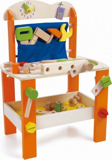 Classic World Tool Bench από Ξύλο για 3+ Ετών 37τμχ
