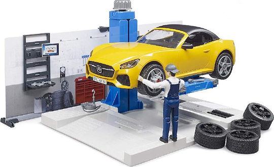 Bruder Service Workshop Αυτοκινητάκι 1:16 για 4+ Ετών