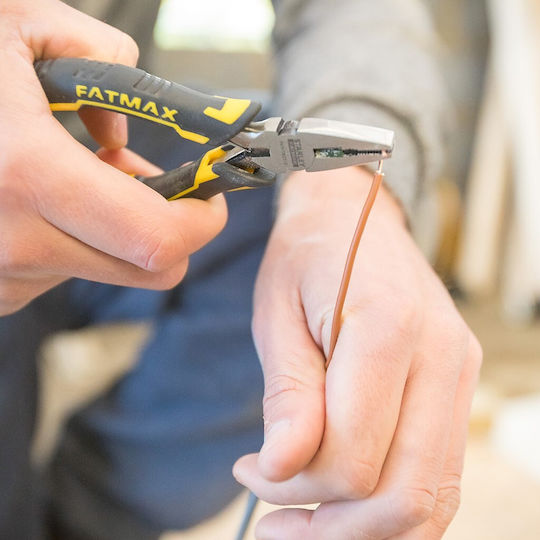 Stanley Fatmax Πένσα Ίσια Ηλεκτρολόγου Fatmax Mini Μήκους 125mm