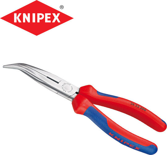 Knipex Μυτοτσίμπιδο Κυρτό Ηλεκτρολόγου Μήκους 200mm