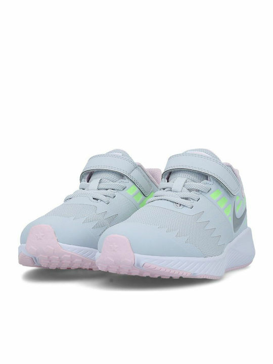 Star Runner Star Runner PSV PS Kids Sports Shoes Running with Hoop & Loop Closure Gray