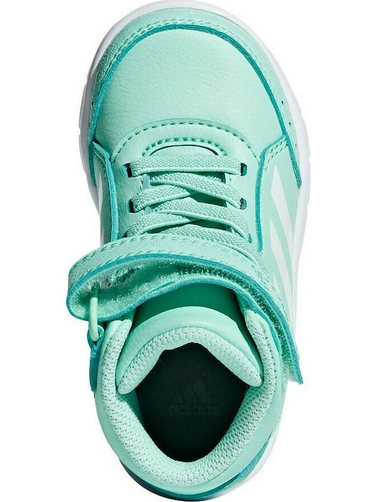Adidas Παιδικά Sneakers High Altasport Mid EL I Clear Mint / Cloud White / Mystery Ink