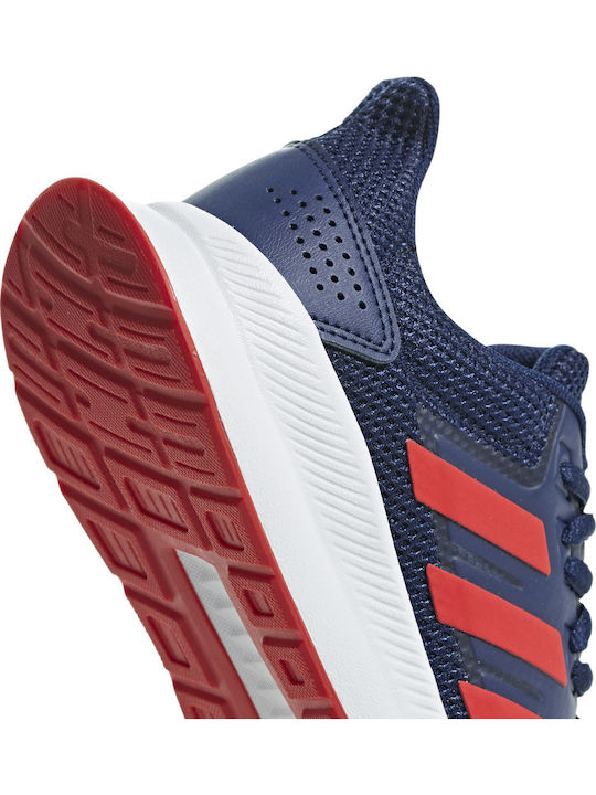 Runfalcon K Kids Sports Shoes Running with Laces Dark Blue / Active Red / Core Black