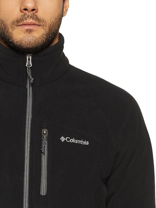 Fast Trek II Men's Fleece Cardigan Black