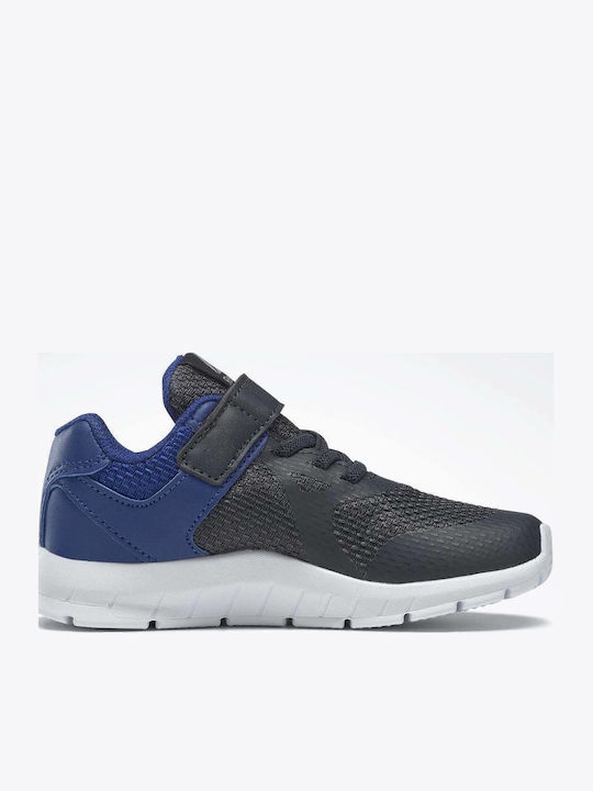 Rush Runner JR Rush Runner Kids Sports Shoes Running with Hoop & Loop Closure Navy / Blue / Silver