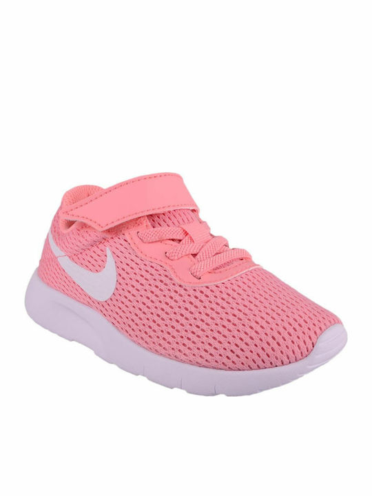 Tanjun Tanjun Kids Sports Shoes Running with Hoop & Loop Closure Bleached Coral / Black / White