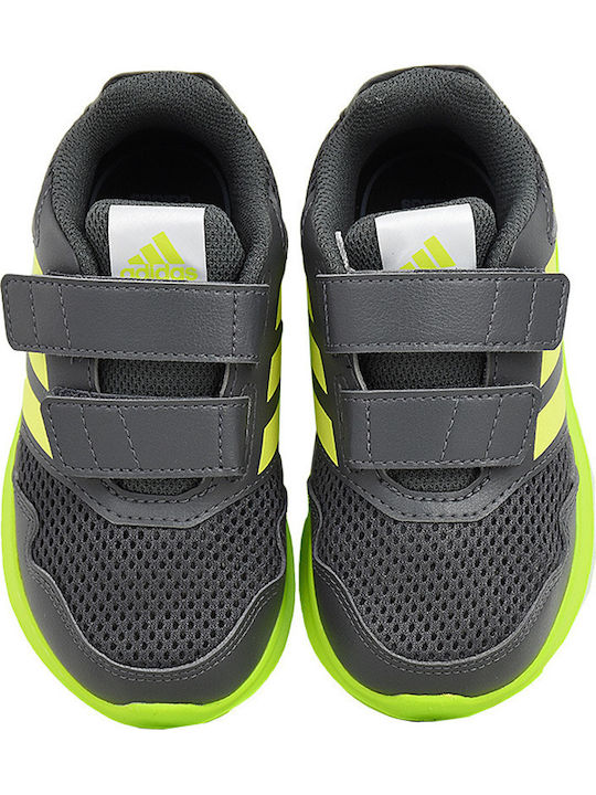 Altarun Altarun Kids Sports Shoes Running with Hoop & Loop Closure Gray