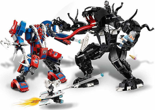 LEGO Spider-Man Spider Mech VS Venom Pentru 8+ Ani 604 Bucăți