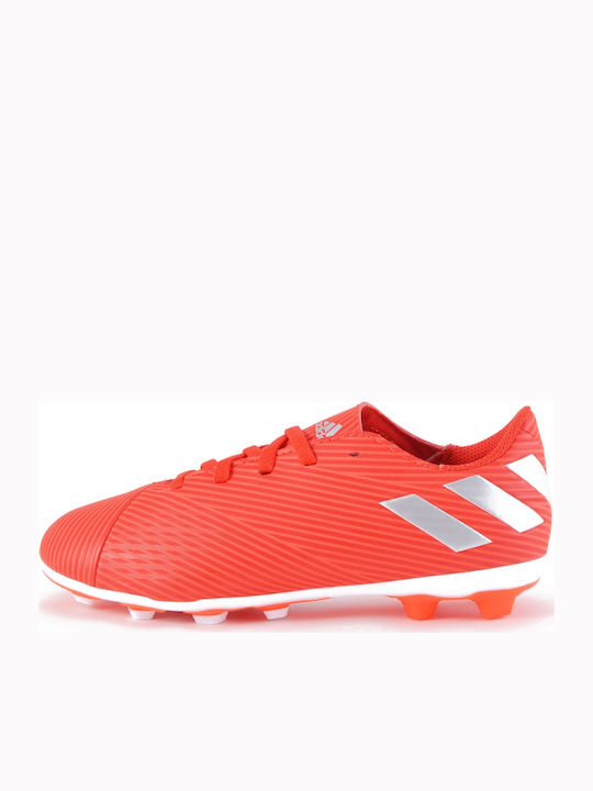 Nemeziz 19.4 FxG Kids Soccer Cleats Molded Red