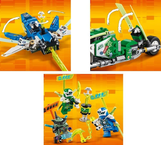 LEGO Racers Jay & Lloyd's Velocity Racers Pentru Vârsta 7+