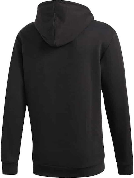 Trefoil Sweatshirt with Hood Black