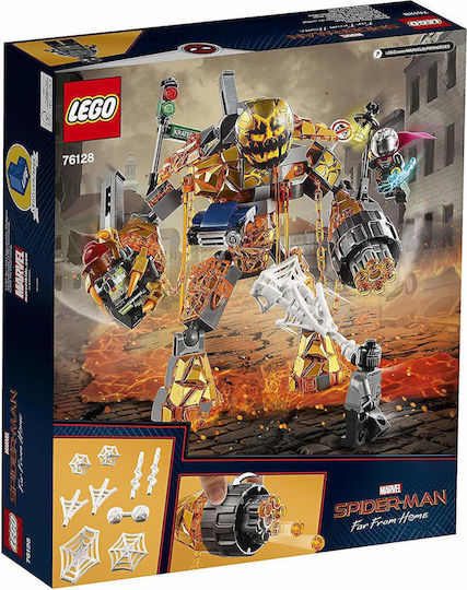 Lego Super Heroes Spiderman Molten Man Battle for 7+ Years