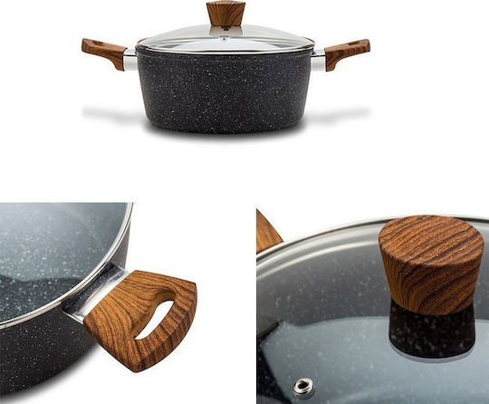 Nava Nature Βαθιά Κατσαρόλα από Αλουμίνιο 7.5lt / 28cm Nava Nature Βαθιά Κατσαρόλα από Αλουμίνιο 7.5lt / 28cm