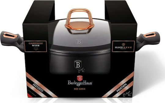 Berlinger Haus Black Rose Collection Tiefer Topf aus Aluminium 4.1Es / 24cm