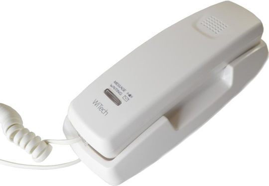 Witech WT-1020 Ενσύρματο Τηλέφωνο Γόνδολα Λευκό WT-1020WHT