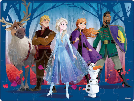 Ξύλινο Παιδικό Puzzle Frozen 2 για 4+ Ετών 40pcs Spin Master