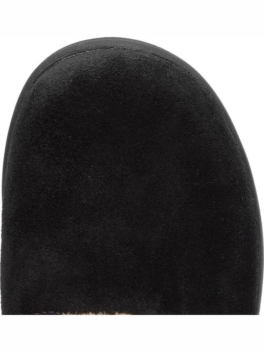 Jorie II Suede Παιδικές Μπότες με Φερμουάρ Μαύρες