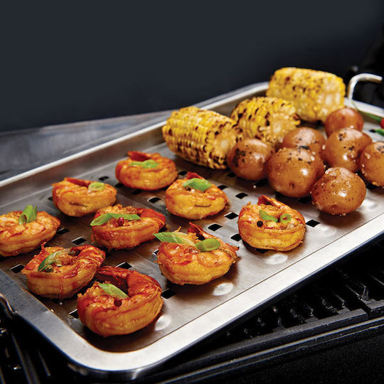 Broil King Grill Cooking Utensil Baking Pan Stainless Steel