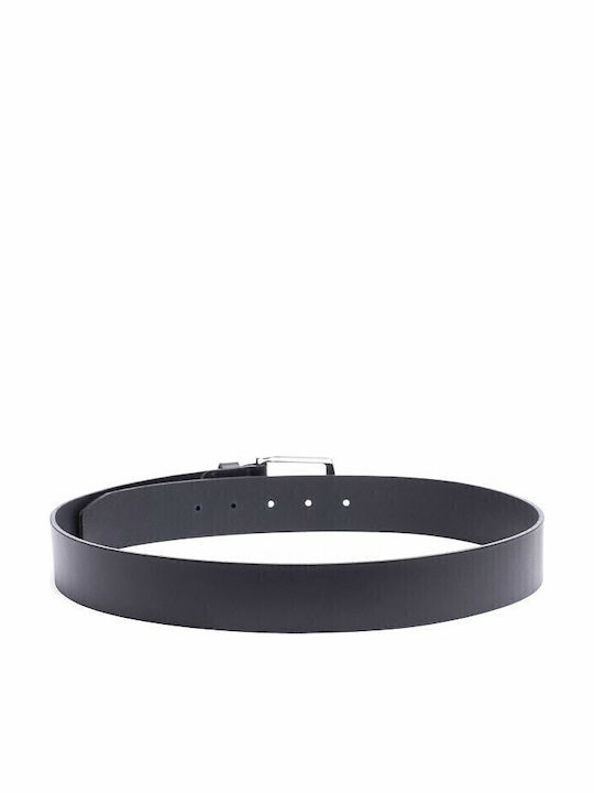 New Denton 4.0 Wide Men's Belt Leather Navy Blue