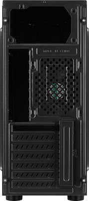 Aerocool Tomahawk-A Gaming Midi Tower Κουτί Υπολογιστή με Πλαϊνό Παράθυρο Μαύρο