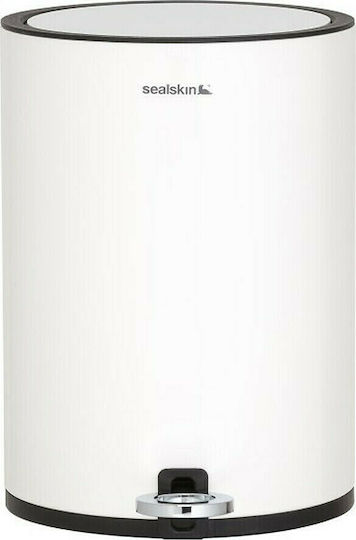 Geesa Industrial 362412410 Inox Банята на Кошче Софт Клоуз 3лт Бял Geesa Industrial 362412410 Inox Банята на Кошче Софт Клоуз 3лт Бял