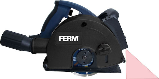 Ferm Φρέζα Αυλακώσεων 1700W με Σύστημα Αναρρόφησης