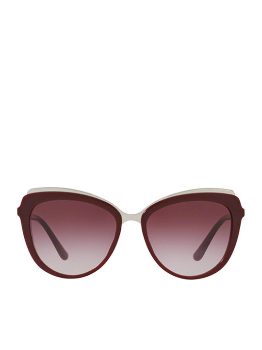 Dolce & Gabbana Sonnenbrillen Burgundisch mit Kunststoff Gestell