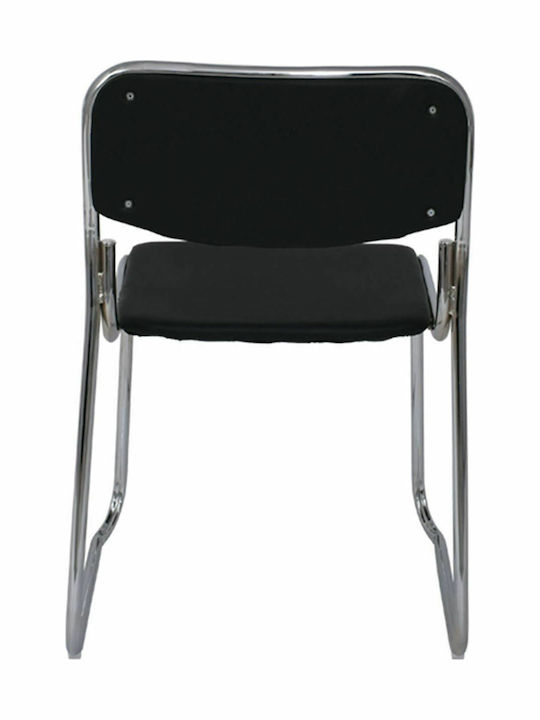 Chair Visitor CAMPUS Black 51x49x78cm 1pcs