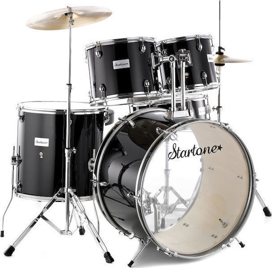 Startone Star Set Standard Drum Set Black