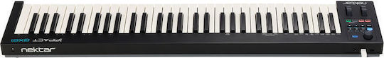 Nektar Midi Keyboard Impact GX with 61 Keyboard Black