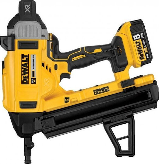 Dewalt Battery Brad Nailer Gun 18V 2x5Ah for Nails