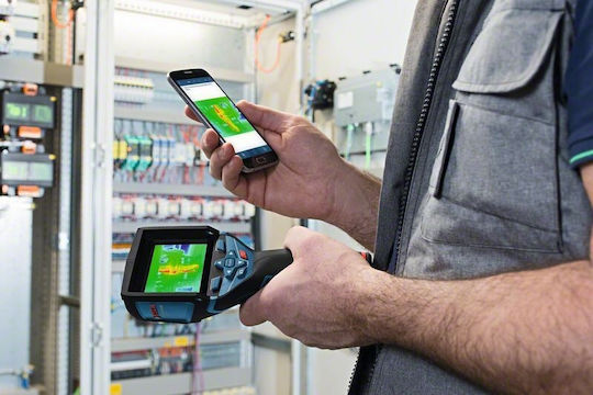 Bosch GTC 400 C Θερμοκάμερα με Οθόνη 3.5" για Θερμοκρασίες από -10°C έως 400°C
